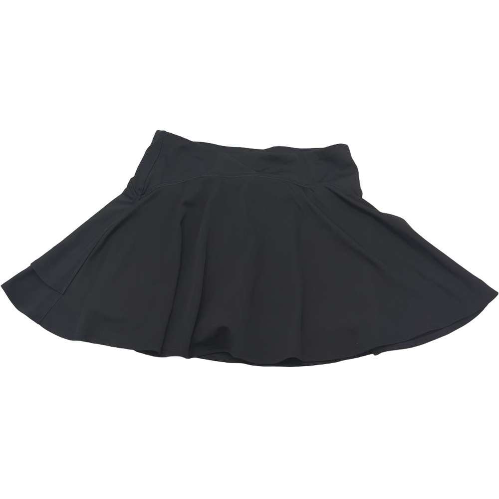 Old Navy Active Powersoft Skort Extra High Rise Go-Dry Black Ruffle Skirt Small